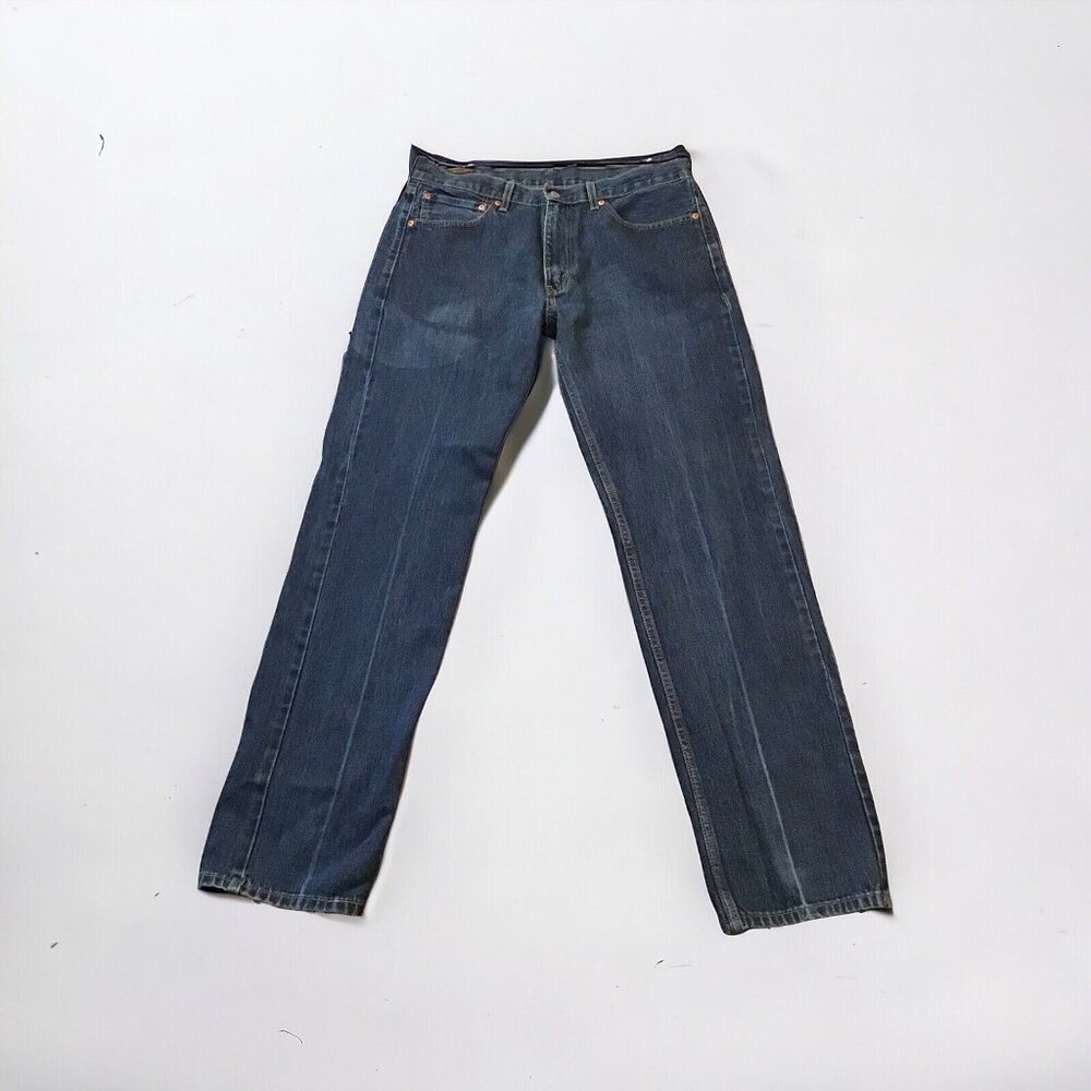 Levi's 505 Men's Straight Fit Denim Jeans (tag 36x36) NOW 35x34